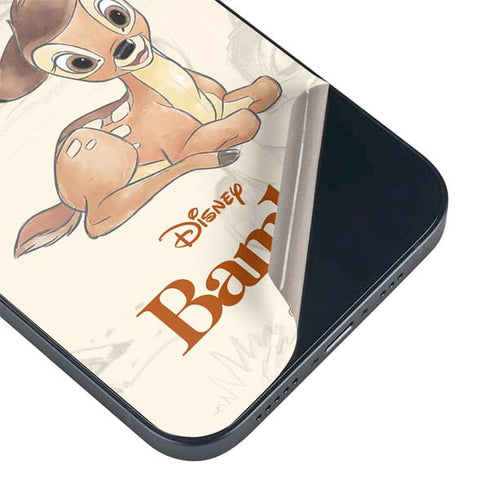 Disney Bambi Sketched Portrait iPhone 14 Plus Skin